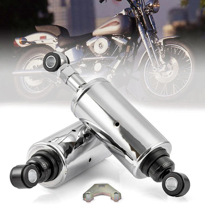 Pair Rear Shocks for Harley Softail Classic FLSTC/Custom FXSTC/Springer FXSTS (1999–2017)