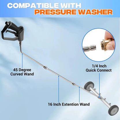 16 Inch Undercarriage Pressure Washer Attachment for M MINGLE