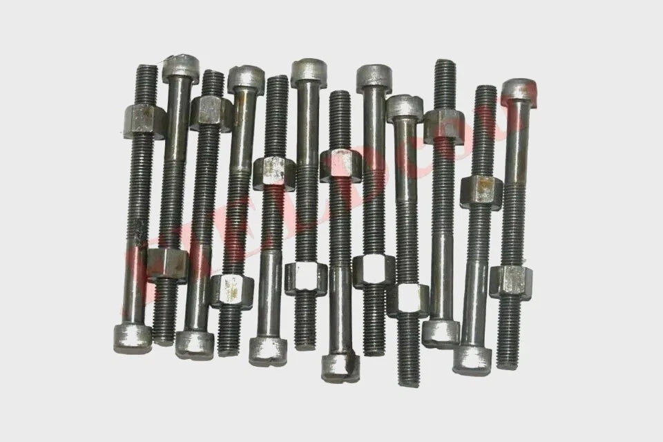 Set of 12 Rear Leaf Spring Center Bolts for Willys M38 Military Jeep