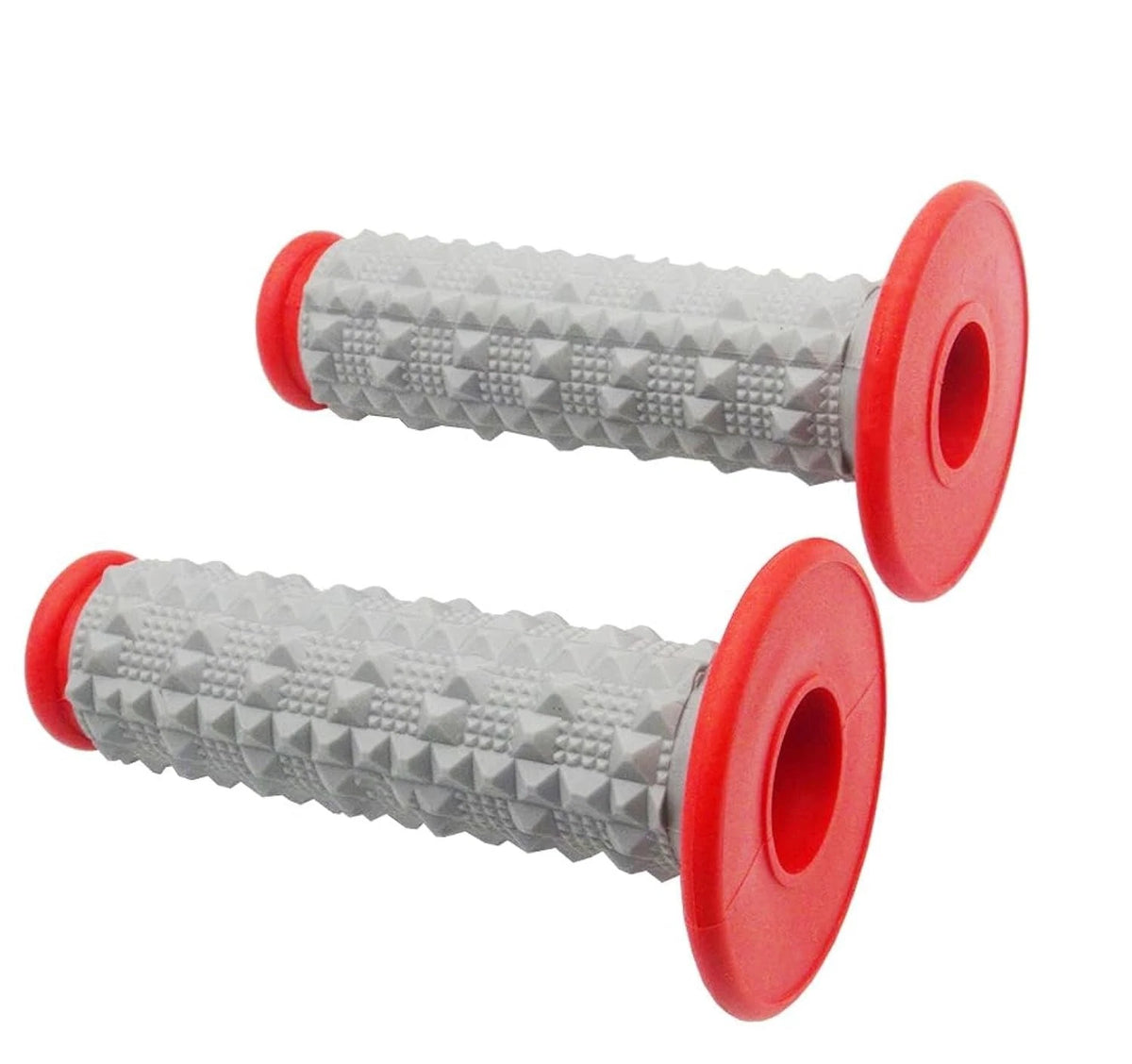 7/8" Motorcycle Handlebar Grips for Apollo 125cc 250cc (22mm, Red)