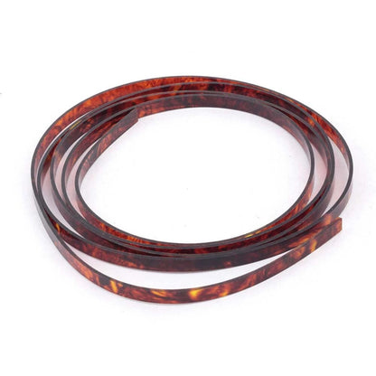 2X Plastic Guitar Binding Purfling Strips for Guitar (1650x3x1.5mm)