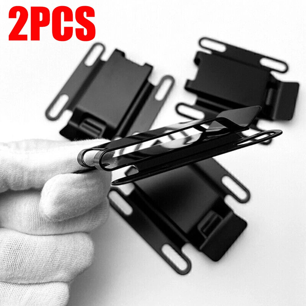 2X Quick Clips Waist Belt K Sheath Clip with Screws for Kydex Scabbard