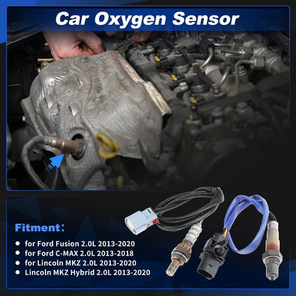 Upstream & Downstream O2 Sensors for Ford Fusion 2.0L (2013–2020) 2345068/2344578 2pcs