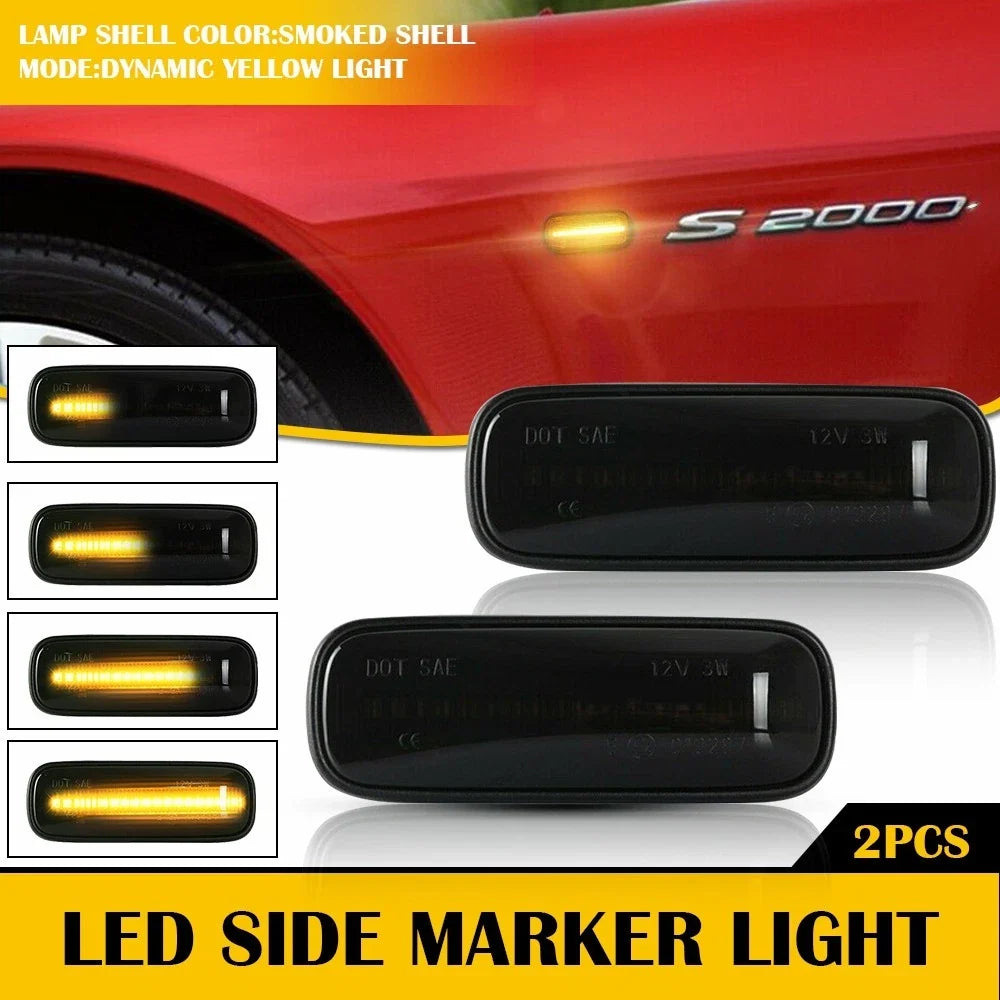 Dynamic Marker Side LED Blinker Lights for Honda Civic Ballade (H)