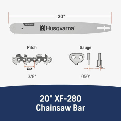 20 Inch Chainsaw Bar for Homeowners & Outdoor Enthusiasts