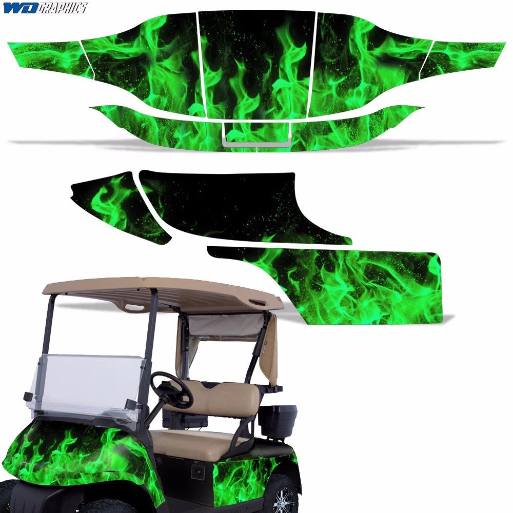 Golf Cart Graphics Decals Stickers for E-Z-GO TXT (1994–2013)