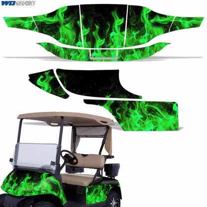 Golf Cart Graphics Decals Stickers for E-Z-GO TXT (1994–2013)