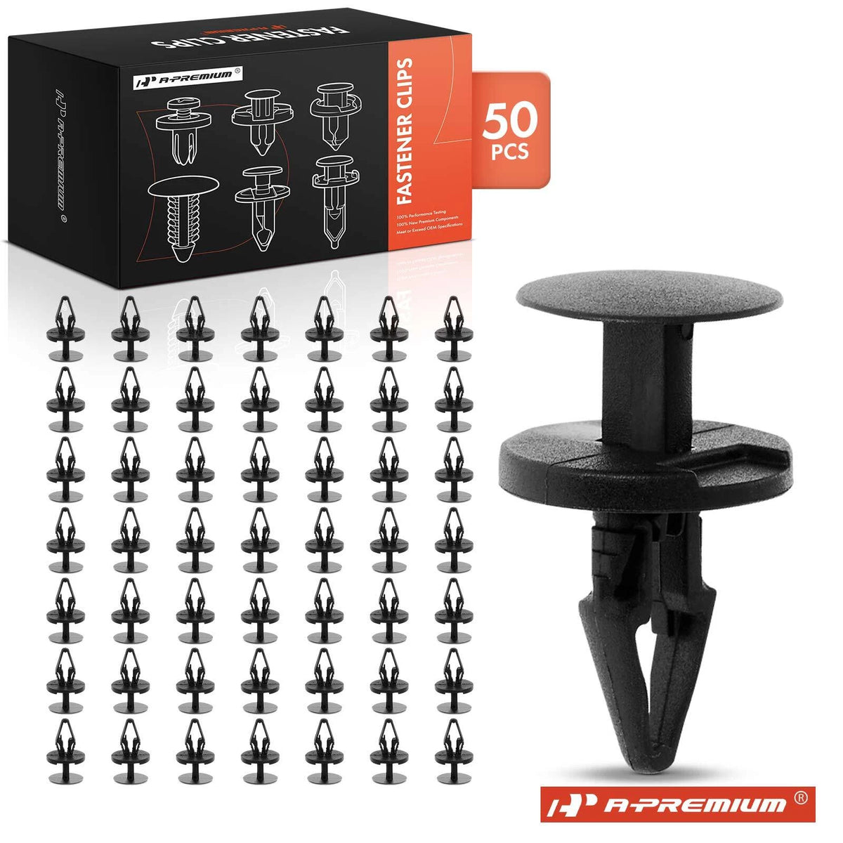 50Pcs Air Distributor & Windshield Defroster Retainer for GMC (961-369, 11589289)