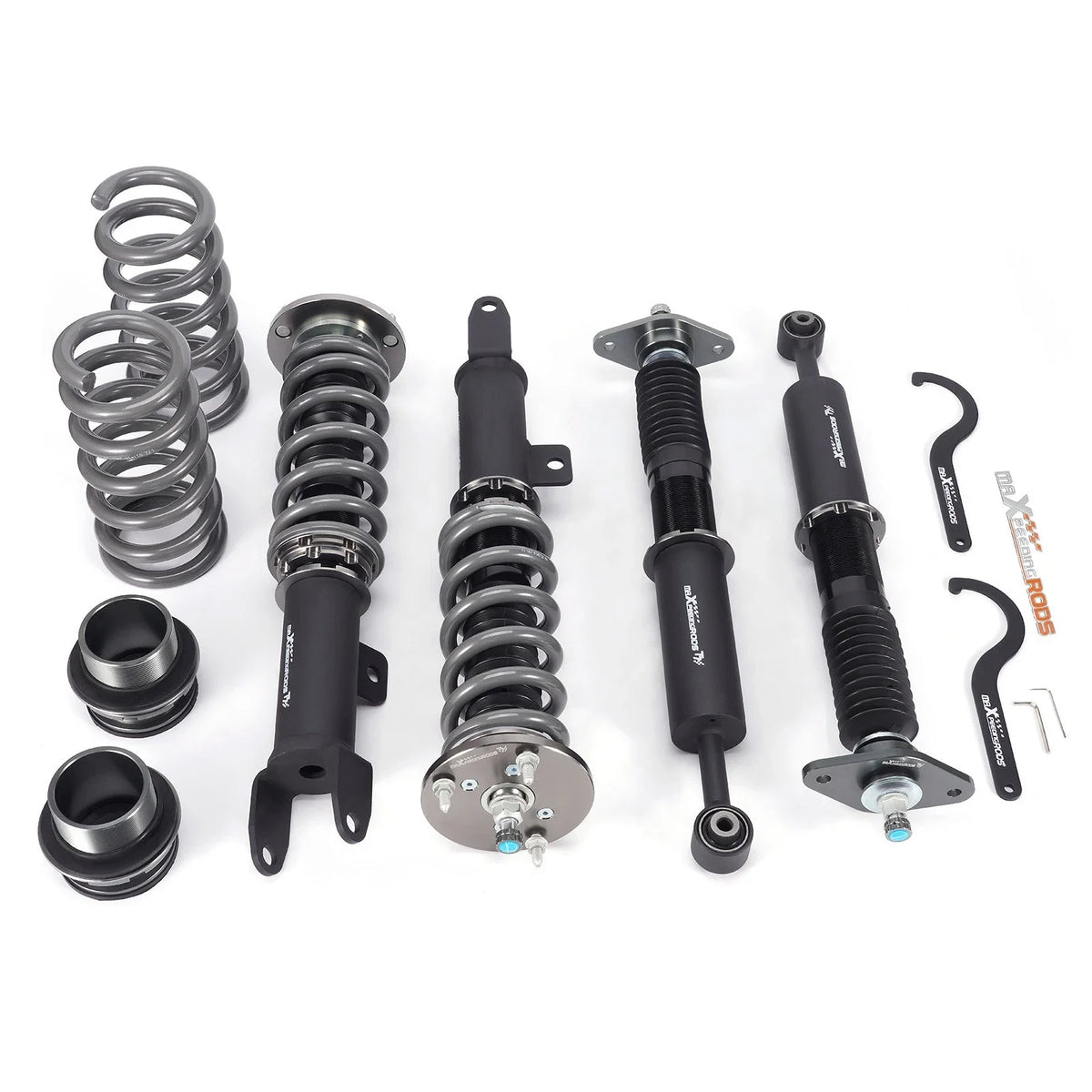 24 Level Adjustable Strut Coilovers for Dodge Charger/Challenger (2011–2022)