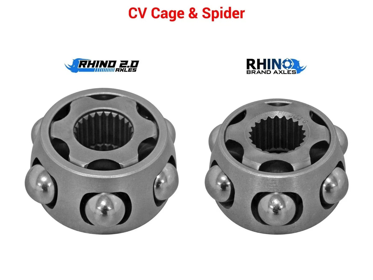 SuperATV Rear Rhino 2.0 Heavy-Duty Axle for Honda Talon 1000X (2019–2022)