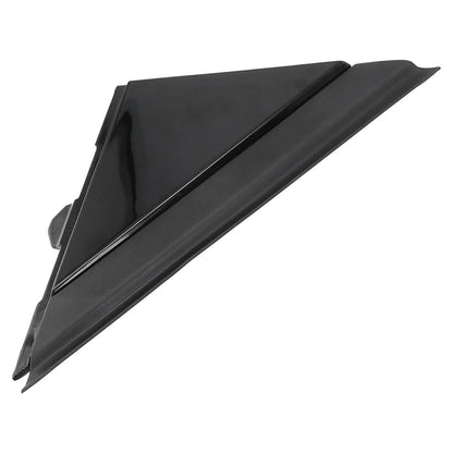 2X Door Mirror Flag Cover Moldings for FIAT 500 (2012–2019) Gloss Black