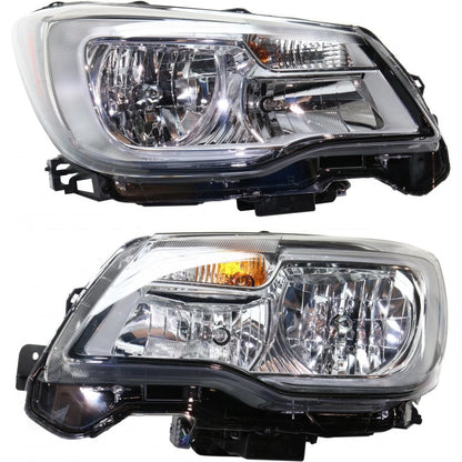 Headlight Pair for Subaru Forester (2017–2018) PLX-M0-20-9874-00-CL360A55, SU2502158, SU2503158