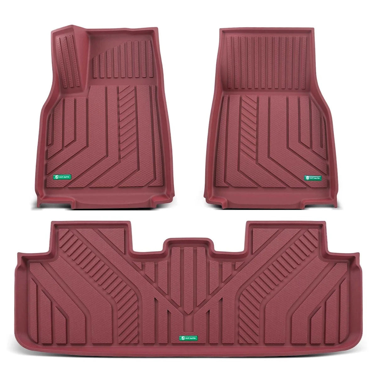 Floor Mats Set of 4 for Tesla Y (2025) - 18108610, Front and Rear
