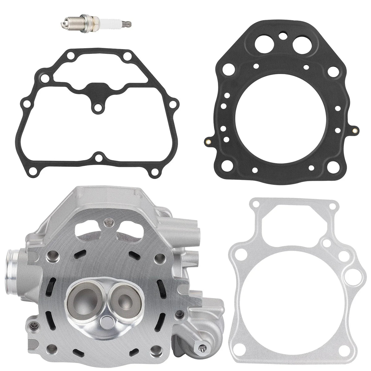 Cylinder Head & Valves w/ Gaskets for Honda Rancher 420 TRX420 (2009–2024)