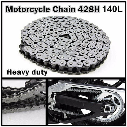 428 Motorcycle Drive Chain 140 Links for Honda CB CG CM MIT125 (1970–2023)