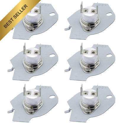 6X Dryer Thermal Fuse for Whirlpool Kenmore (3977394, PS334278, 279769)