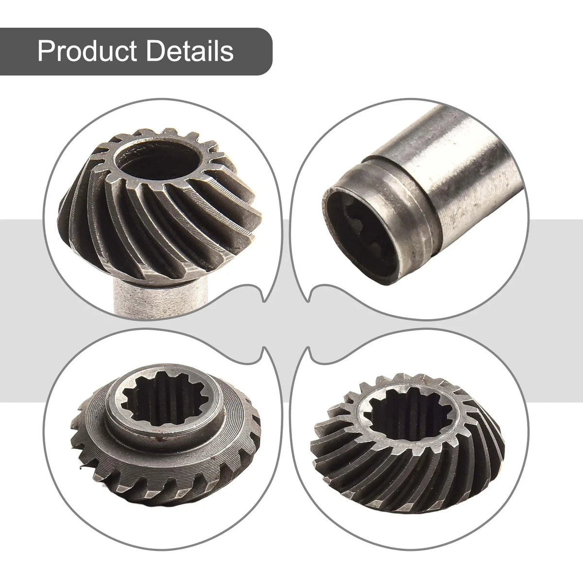 Gear Assembly for Mowers Trimmers Brush Cutters (7 or 9 Teeth)