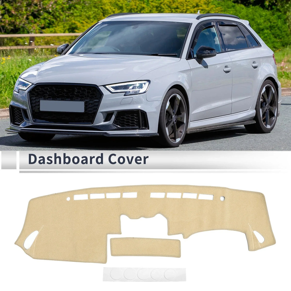 Dashboard Cover Mat for Nissan Fairlady Z33 350Z (2003–2009) Beige
