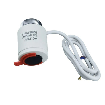 Electric Thermal Actuator Valve Head 110N for Heating Applications