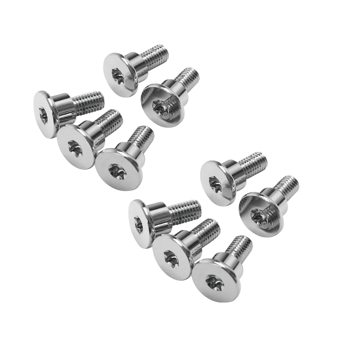 10PCS Front Brake Rotor Bolts for Harley Electra Street Road Glide (2014–Present)