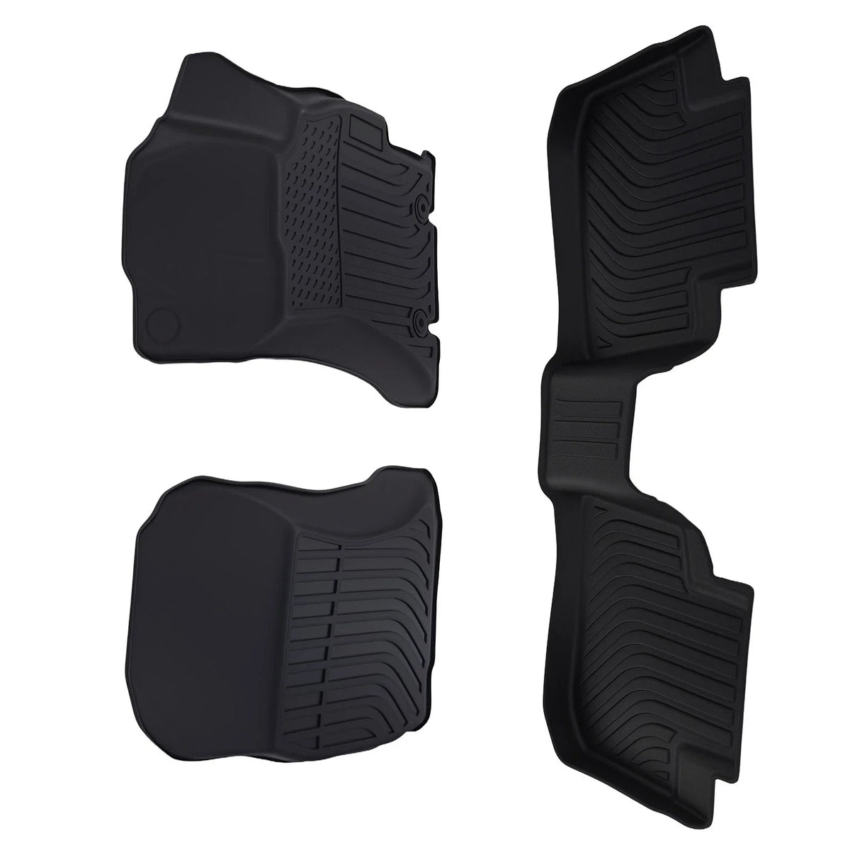 Black Waterproof Floor Mats for Subaru Forester (2014–2018) Anti-Slip