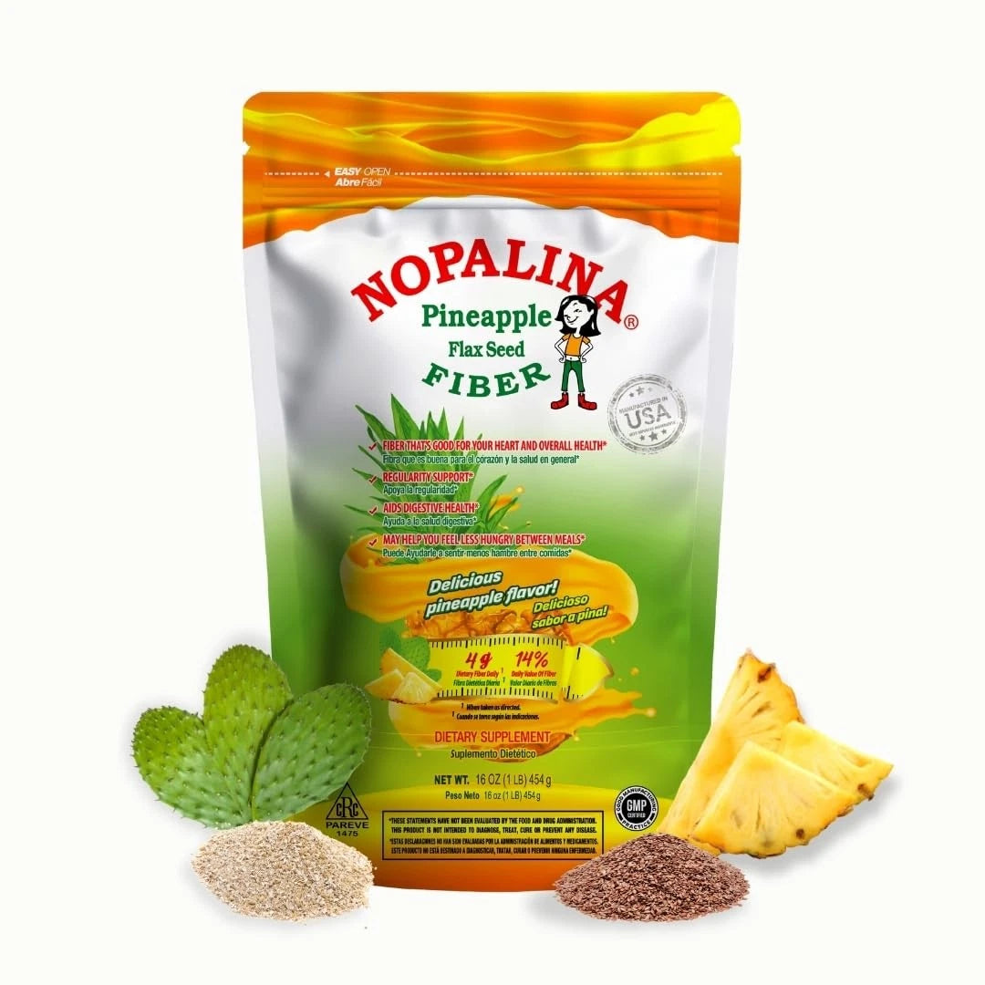 Nopalina Fiber Formula Pineapple for Health (Pack of 1)