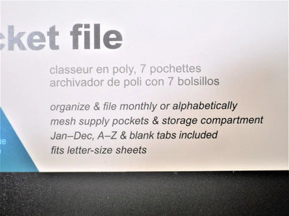 7 Pocket Expanding File for Office Depot 587-400 (N/A)
