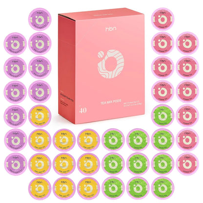 40-Count Tea Sampler Variety Pack for K-Cup Brewers