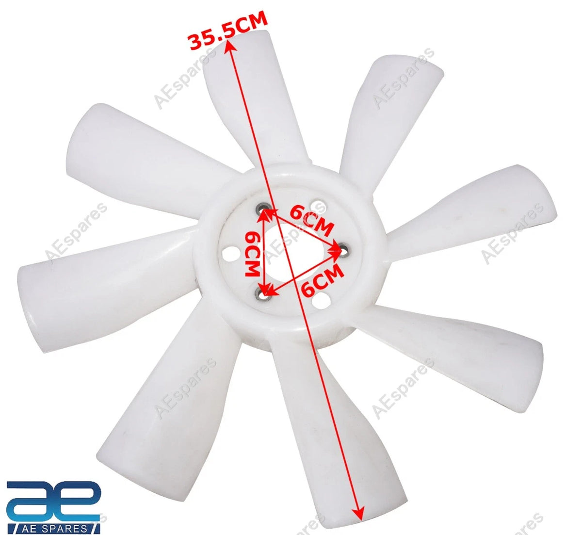 Radiator Fan for Mahindra Jeep (Peugeot Diesel Engine)