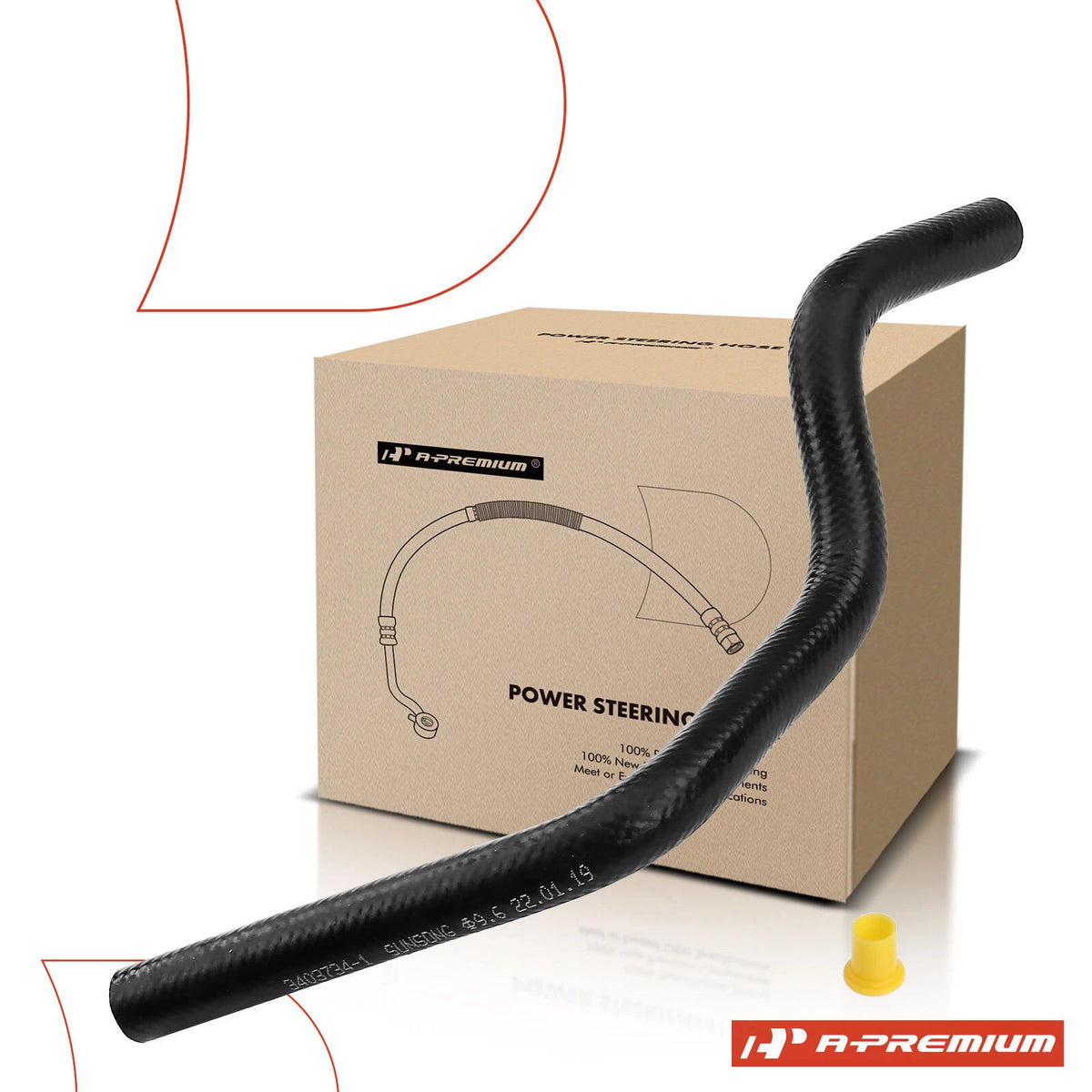 Power Steering Return Line Hose Assembly for Subaru Tribeca (2008–2012) 34611XA01A, 34611XA060, 3403734