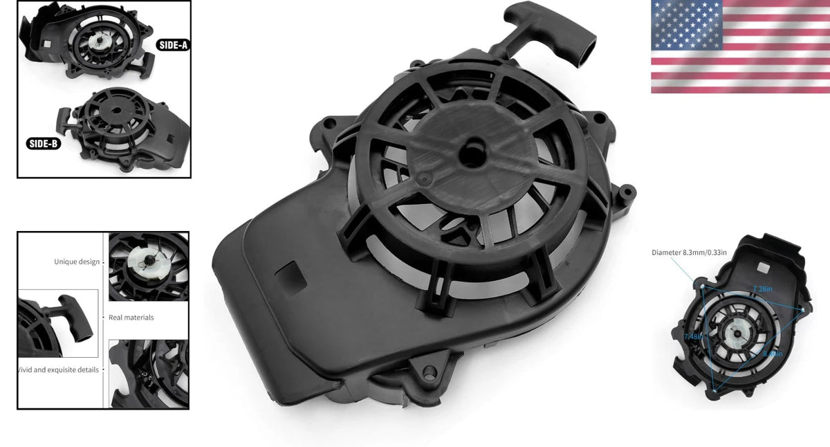 Recoil Starter Pull Start for B-Stratton Lawn Mowers (Efficient, Easy Install)