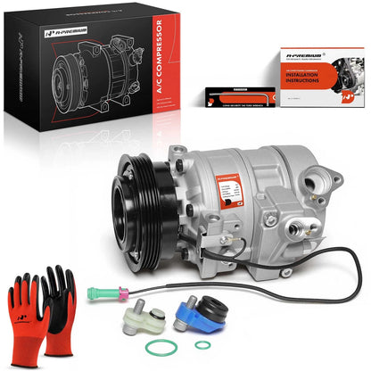 A/C Compressor with Clutch for Volkswagen Passat (2001–2005) 8D0260805B, 8D0260805J, 8D0260805P