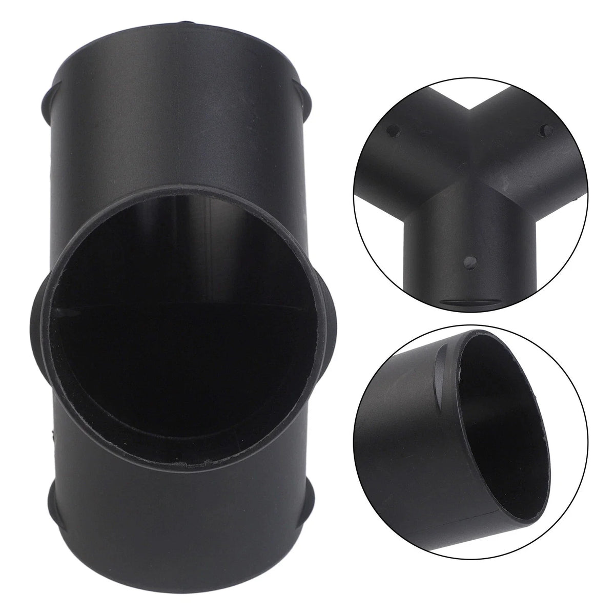 60mm Vent Duct Y Branch Pipe-Outlet Connector for Diesel Heater