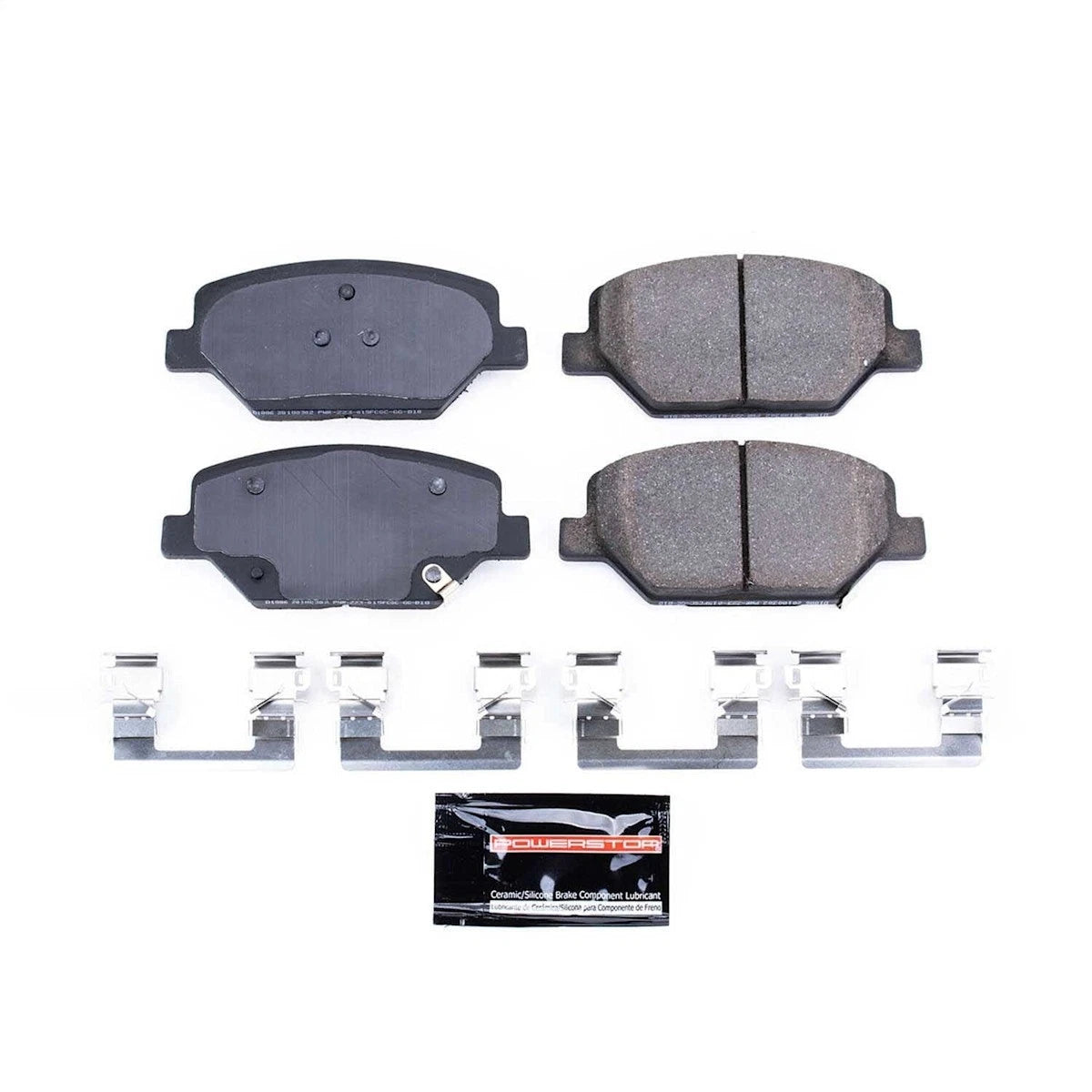 2X Powerstop Z23-1886 Brake Pad Set Front for Chevy Camaro (2016–2022)