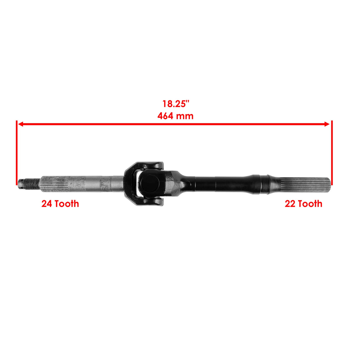 Complete Rear Axle Drive Shaft for Kawasaki Mule 2510 (1994–1999) SH130+SH131-RAS