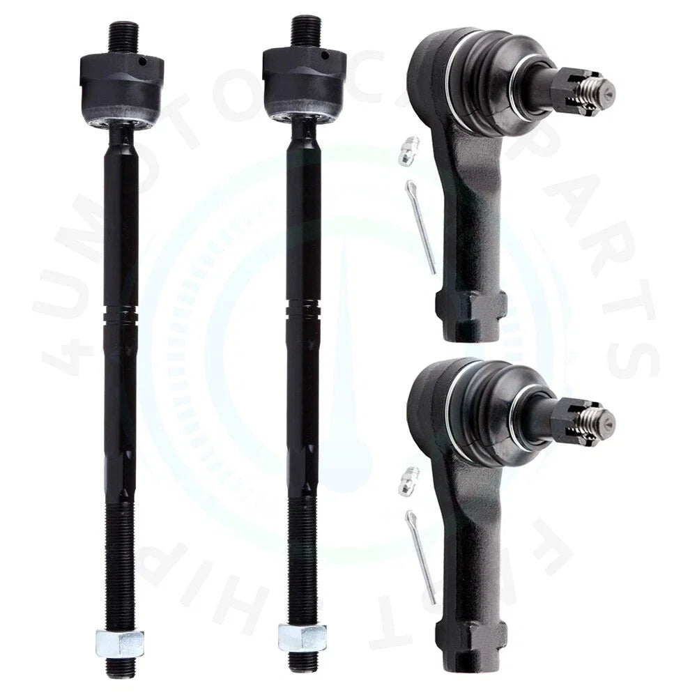 Set of 4 Tie Rod Ends for Ford F-150 (2004–2006)