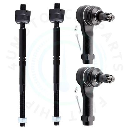 Set of 4 Tie Rod Ends for Ford F-150 (2004–2006)