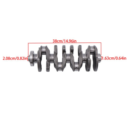 2X Engine Crankshaft w/Bearing for Volkswagen Audi 2.1L L4 (2008–2015) BCK97955K