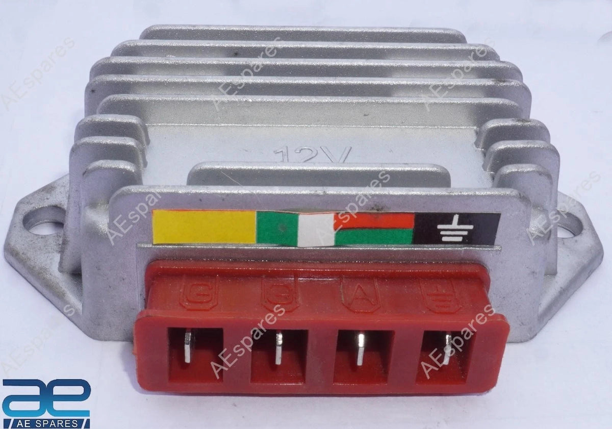 Regulator Rectifier 12V 4-Pin for Vespa PK 50 PX 80 PK 125 P 200 PX 200 Cosa
