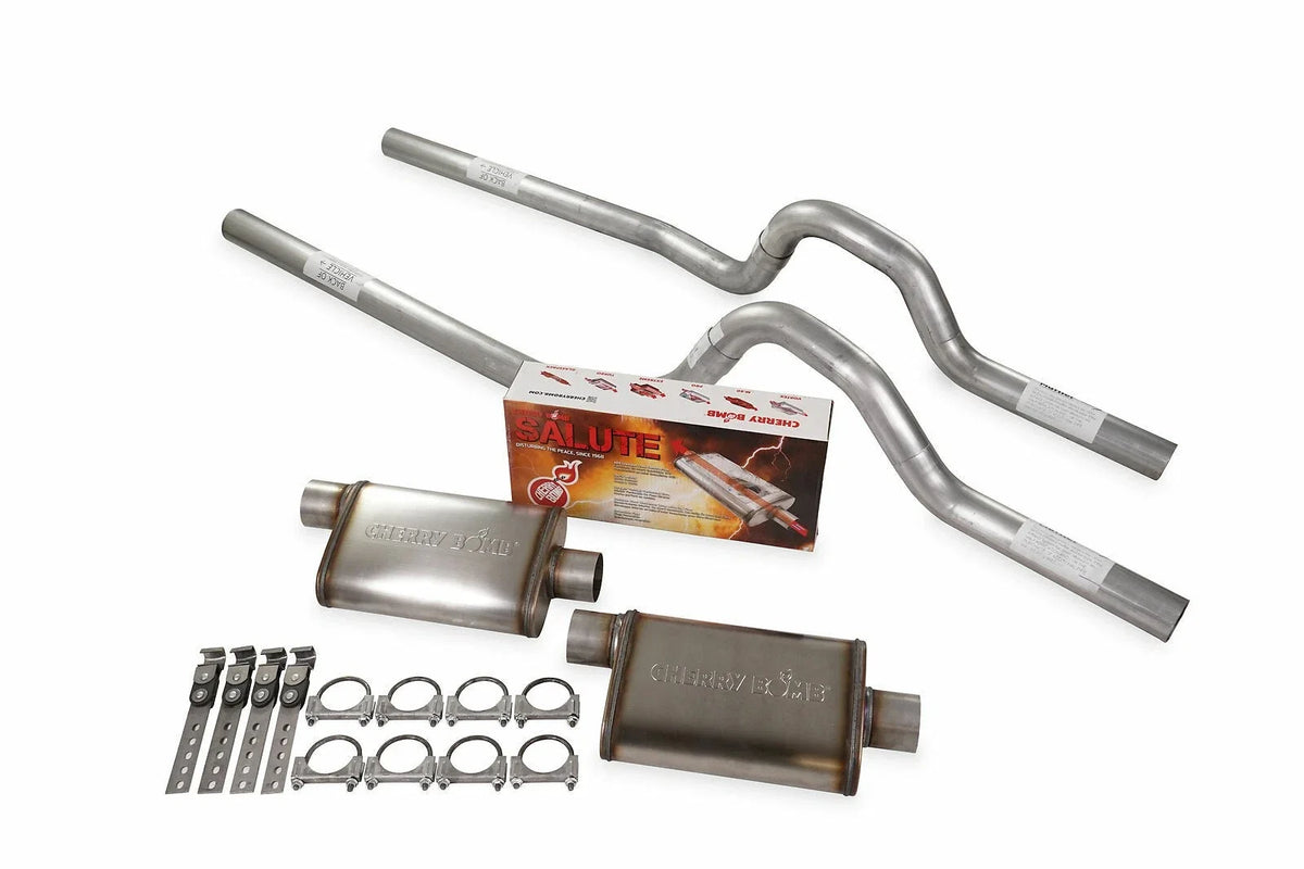 Dual Exhaust Kit 2.5" for Ford F-Series (1973–1979)