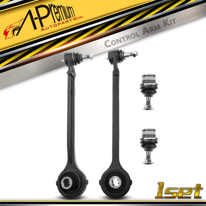 Set of 4 Front Lower Control Arms & Ball Joints for Chrysler 300 Dodge Magnum (K620258, K620257, K80996, K7469)
