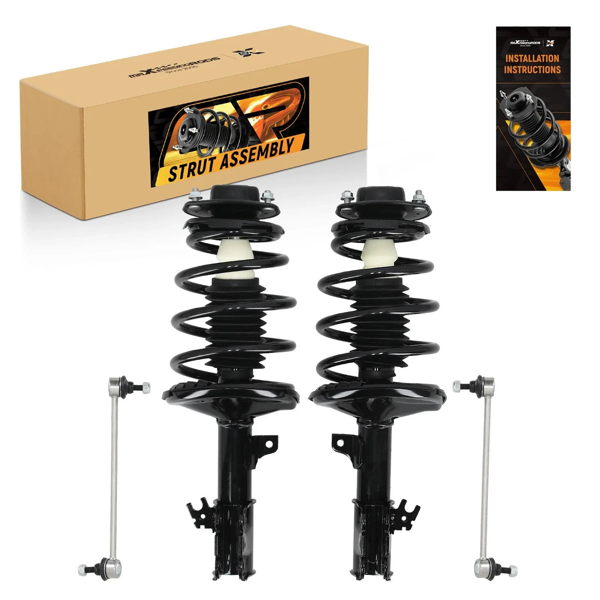 Front Struts and Sway Bars Kit for Toyota Camry Solara Avalon ES300 (1997–2001)