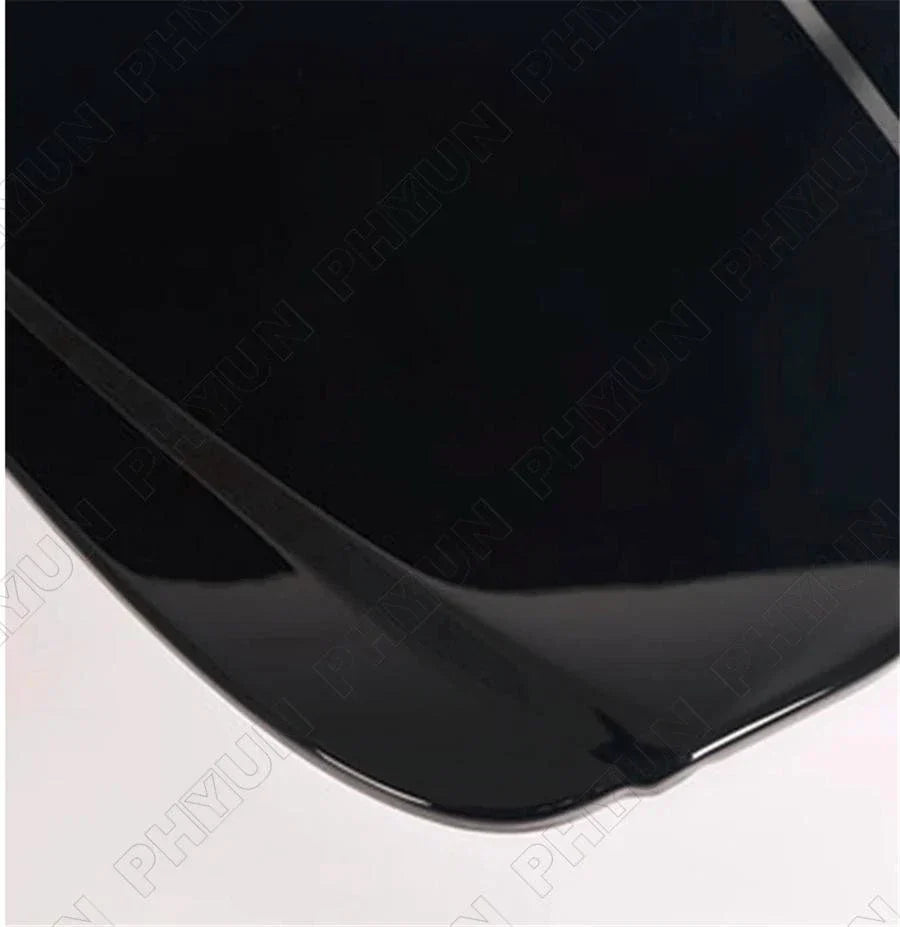 Black Mini Car Hood Metal Display Model for Vinyl Wrapping 26x30cm