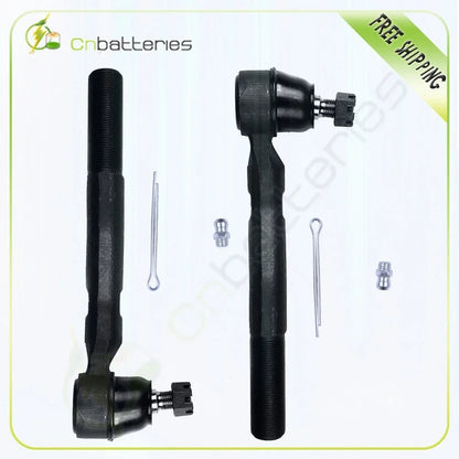 2X Suspension Kit Outer Tie Rod End Links for Jeep Wrangler (2007–2014)