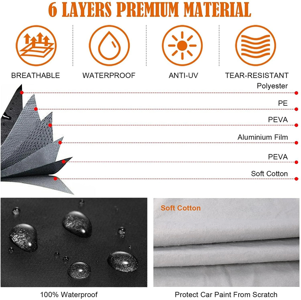 CustomFit Waterproof Car Cover for Toyota Camry (2007–2025)