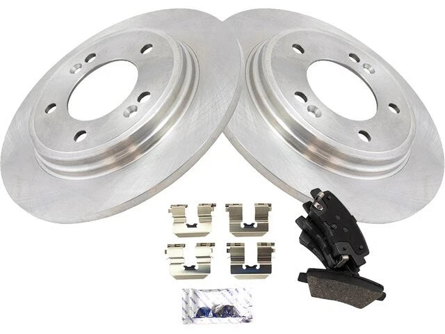 Brake Pad and Rotor Kit for Hyundai Ioniq (2017–2022) 15143WTYN