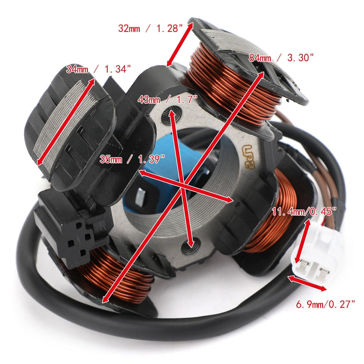 Generator Magneto Stator Coil for Suzuki LTZ50 Quadsport (2006–2010, 2017–2018)