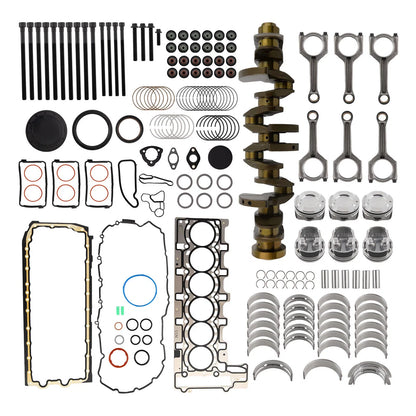 Engine Overhaul Rebuild Kit with Crankshaft & 6X Connecting Rods for BMW (N55)