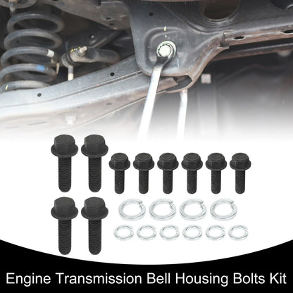 Set of Engine Transmission Bell Housing Bolts Kit for Chevrolet Chevelle (1968–1972)