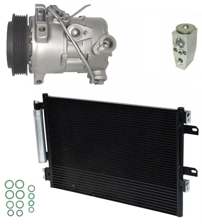 A/C Compressor Kit With Condenser for Jeep Patriot 2.0L (2015–2015)